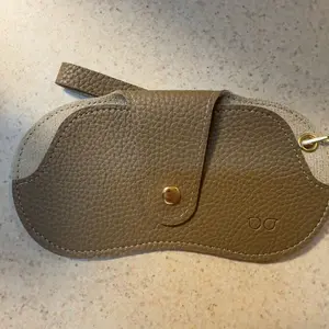 Soft Lychee Pattern PU Leather Glasses Bag Retro Sunglasses Case Portable Myopia Frame Case Simple Eyeglasses Eyewear Storage,summervibes