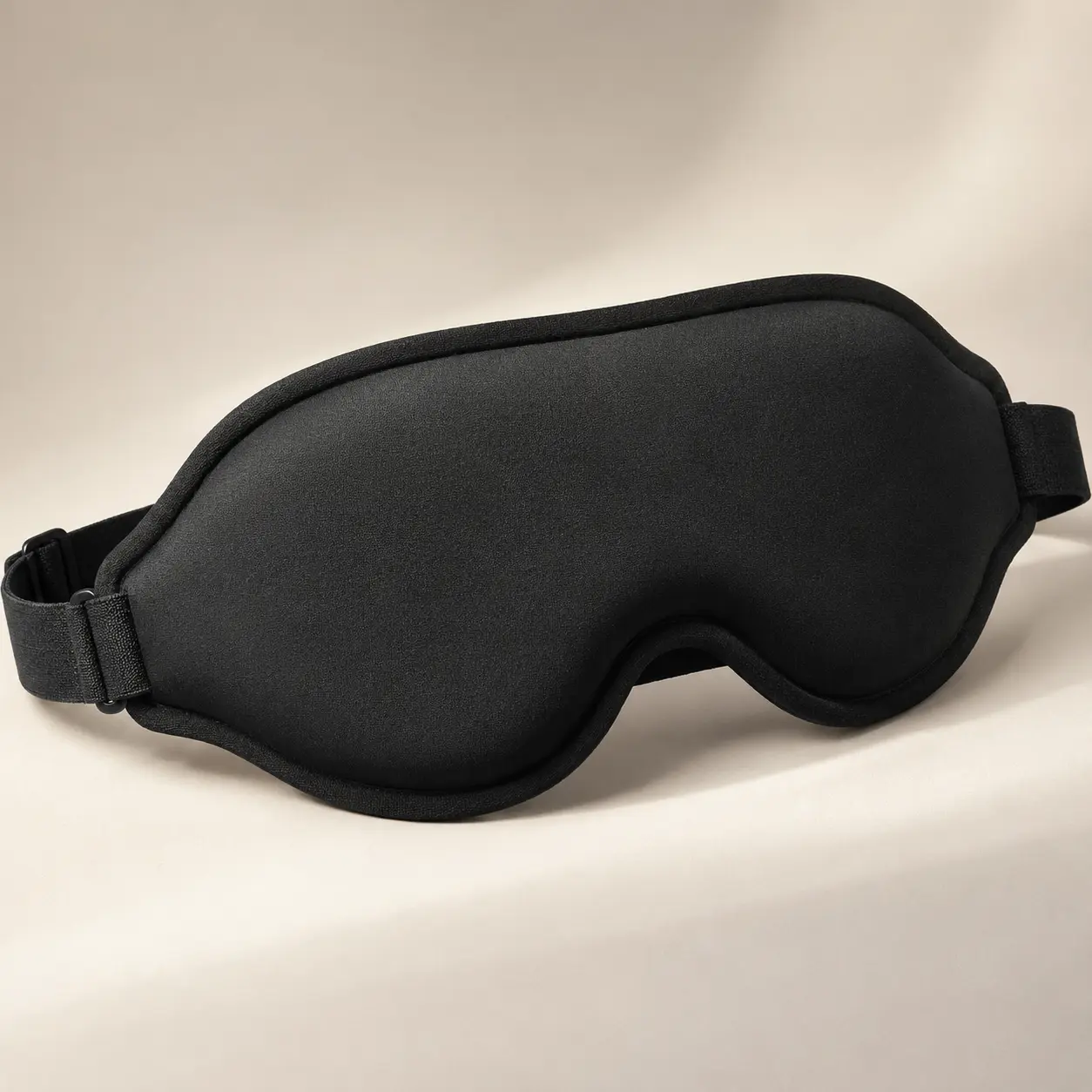 3D Memory Foam Sleep eye Mask - Lightweight, No-Pressure, Light-Blocking, Adjustable Fit, Gentle on Skin, Optimized Shape for Deep Sleep Blackout 