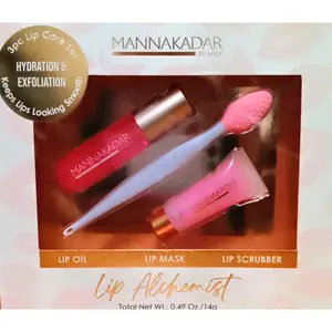Manna Kadar Lip Alchemist Lip Oil, Mask and Scrubber