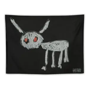 Music album poster tapestry Drake flag for living room bedroom wall hanging for friends pink gift