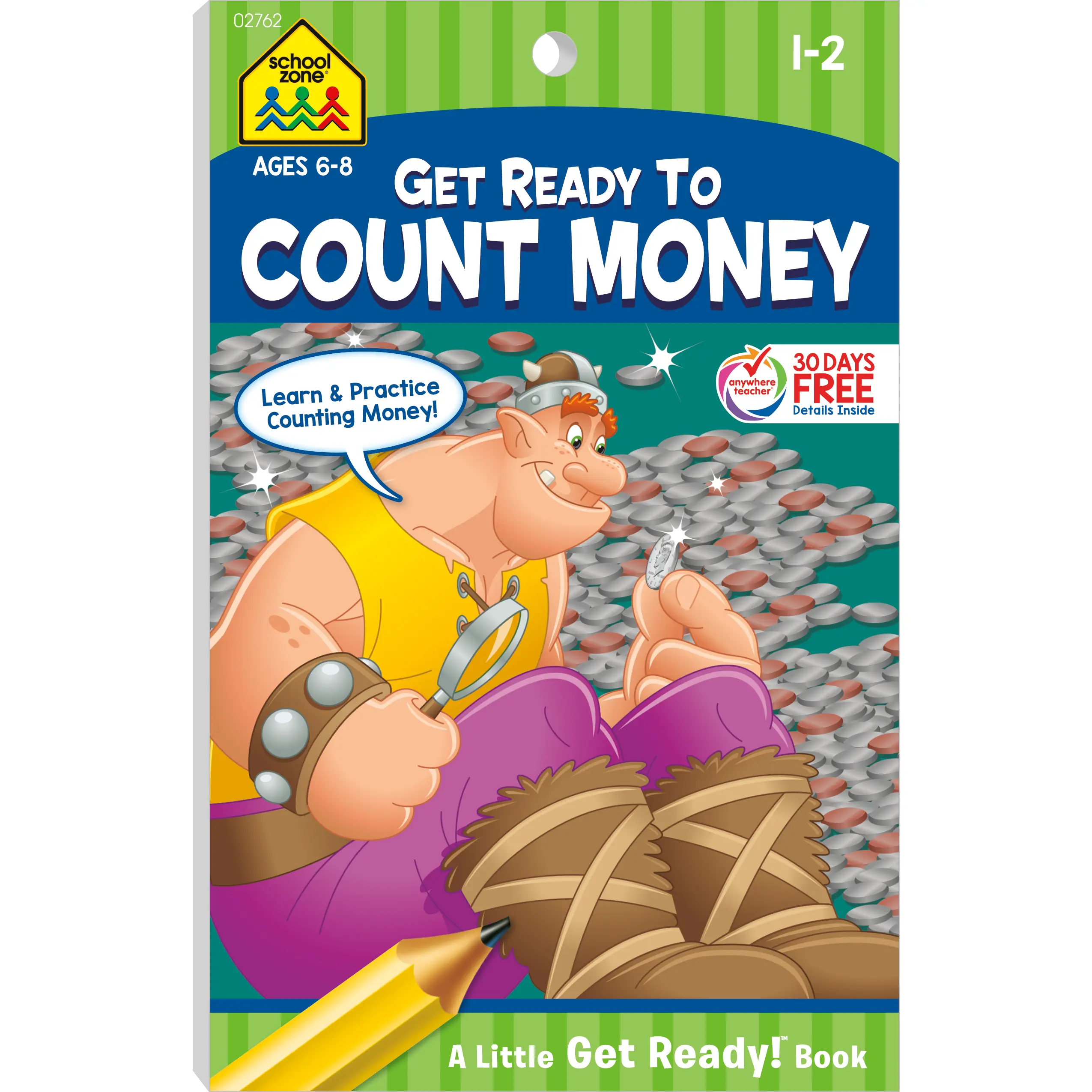 Get Ready To Count Money Grades 1-2 Workbook