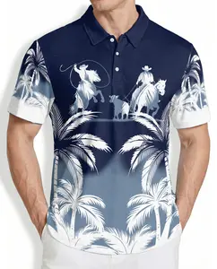 Beach Shorts Team Roping Eat Sleep Rope Polo Shirt, Comfortable, Stylish Great for Casual Wear