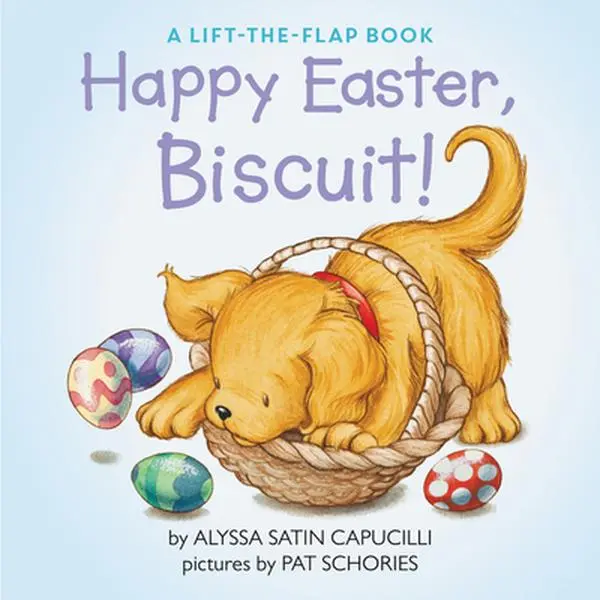 USED Book - Happy Easter, Biscuit!: A Lift-The-Flap Book: An Easter and Springtime Book for Kids by Capucilli, Alyssa Satin (Paperback) - english