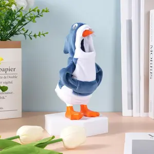 7 Inch Desktop Goose Set, Mini Magnetic Shark Style Decorative Accessories for Desk Decor, Perfect for Office and Home Use