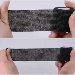 Self-Adhesive Camouflage Tape Wrap Protective Camo Form Non-Woven Stealth Camo Tape Stretch Bandage for Outdoor Camping 5CM x 4.5M