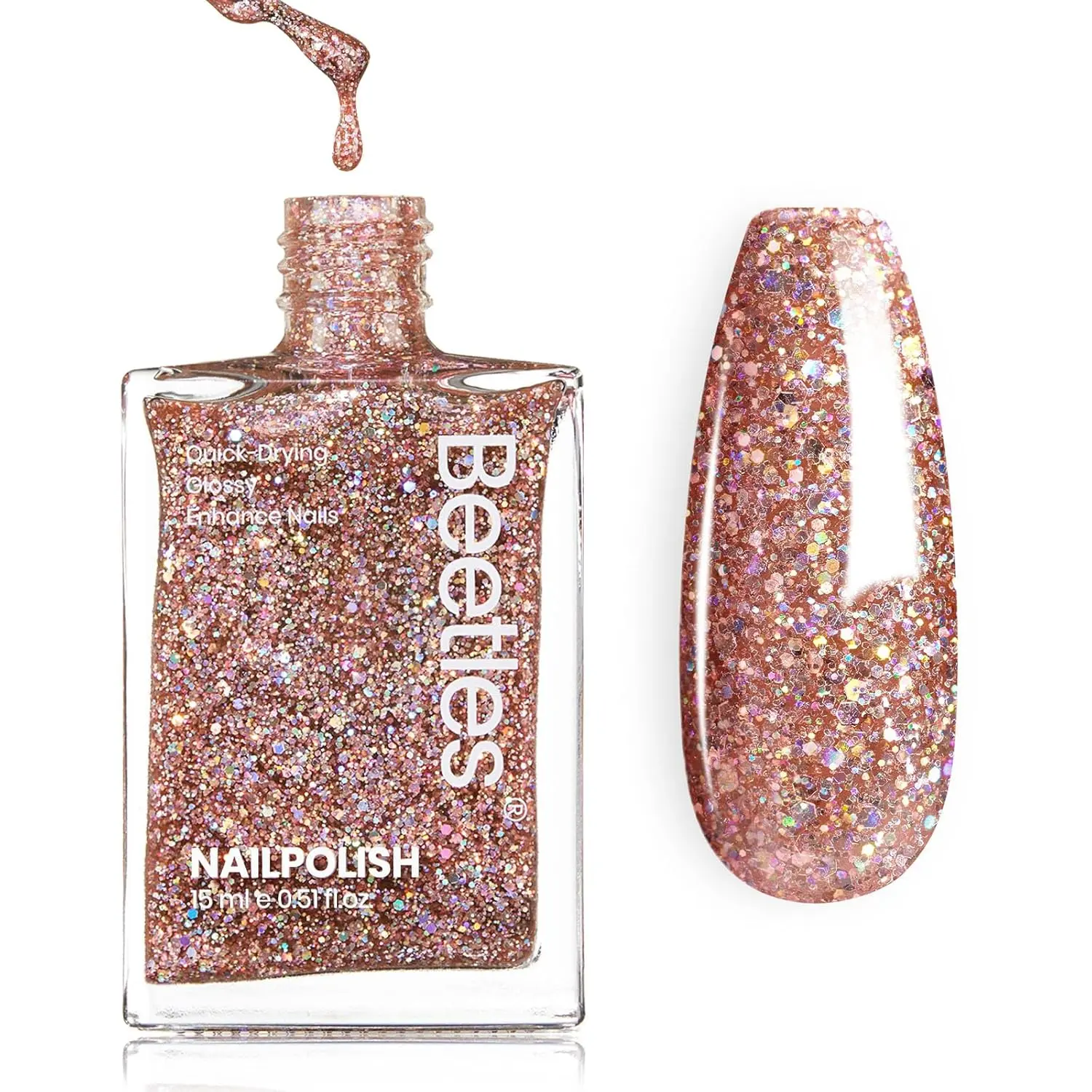 Glitter Champagne Gold