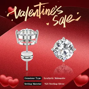 LAURA Moissante S925 sterling silver original luxury jewelry earrings and stud earrings for daily occasions, festivals, banquets, and weddings