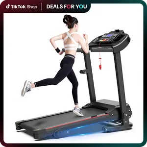 【Clearance sale】FYC Folding Treadmill with handle, Incline 265lb Capacity 2.5HP Electric Treadmill Bluetooth Fitness Walking Running Pad for Home Office Use , Workout Equipment Gym Machines