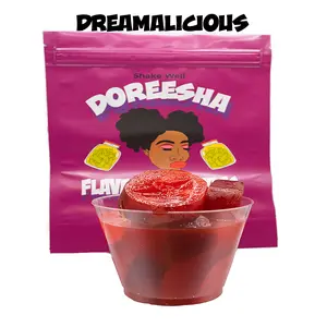 Doreesha FLAVAD Puurckles DP- DREAMALICIOUS Sweet, Tangy, & Sour Snack of a PUURCKLE not a Pickle- 1 Large Pack chunks - Individual Bags for Easy Snacking - Cherry Fruity Cherry