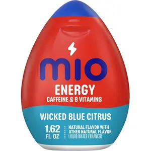 mio Energy Wicked Blue Citrus Flavored with other natural flavor Liquid Water Enhancer, 1.62 fl oz Bottle