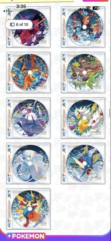 Phantom CD Acrylic Pokemon CCG - 1 Case & CD Per Box