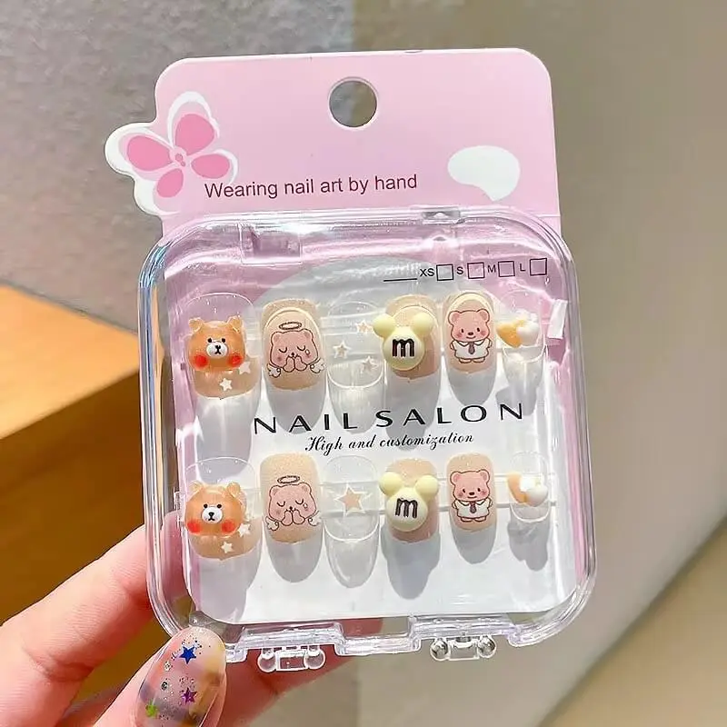 Kids Press on Nails – Cute Fake Nails for Girls #8594-5