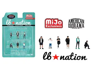 American Diorama 1:64 Figures Liberty Walk LB Nation – MiJo Exclusives