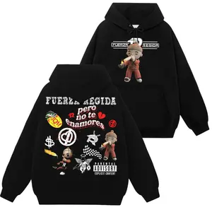 Retro Mexican Regional Music Graphic Tops Vintage Album Print Tee Hoodie Casual Y2K Streetwear Daily Unisex Fashion Apparel