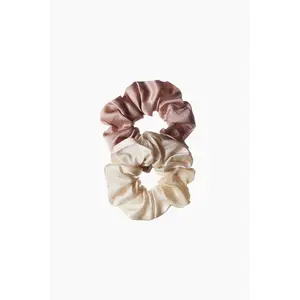 H&M 2-pack silk scrunchies