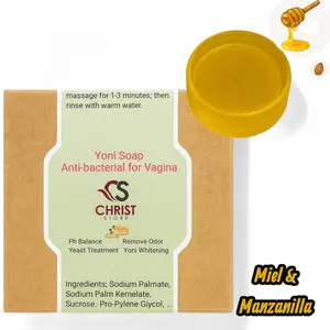 Yoni Soap - Detox Clean Wash Vagi, Anti Bacterial, PH Balance Yeast Treatment, Cleansing, Comfort