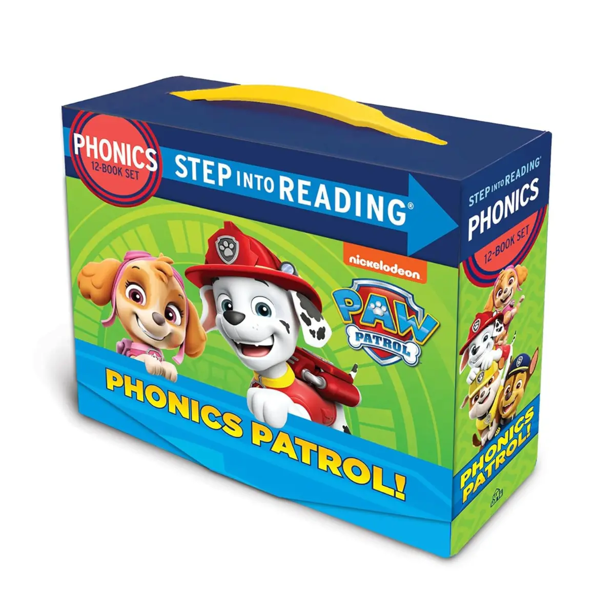 Paw Patrol Phonics Box Set – Step into Reading Mini-Books for Kids Paperback