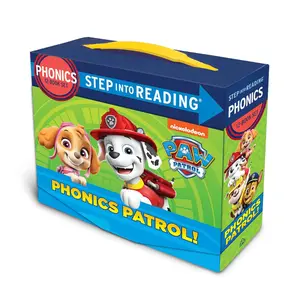 Paw Patrol Phonics Box Set – Step into Reading Mini-Books for Kids Paperback