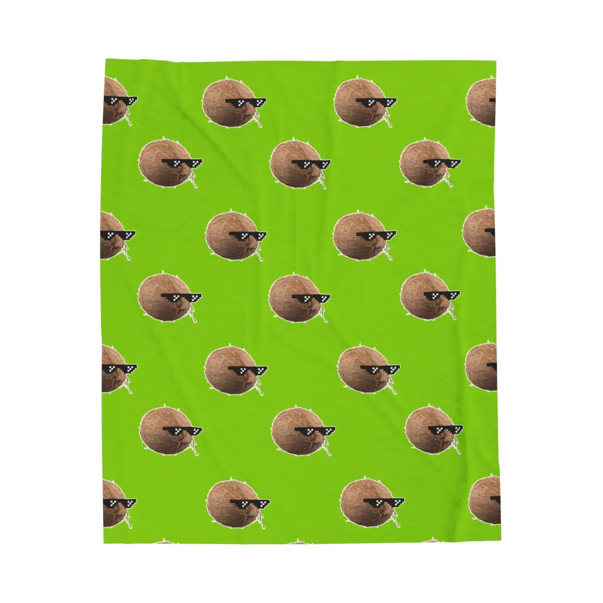"Project Coconut" Velveteen Plush Blanket