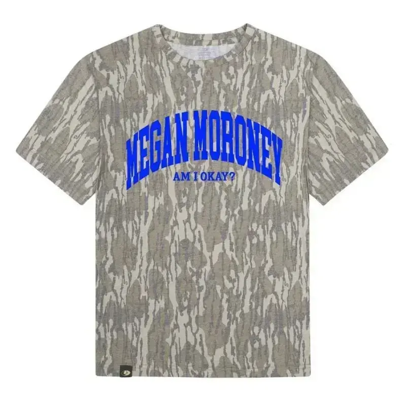 "Megan Moroney" Mossy Oak Camo Shirt, Bottomland Hunting T-Shirt Unisex, 3D Camouflage Outdoor Graphic Tee, Gift For Him Her