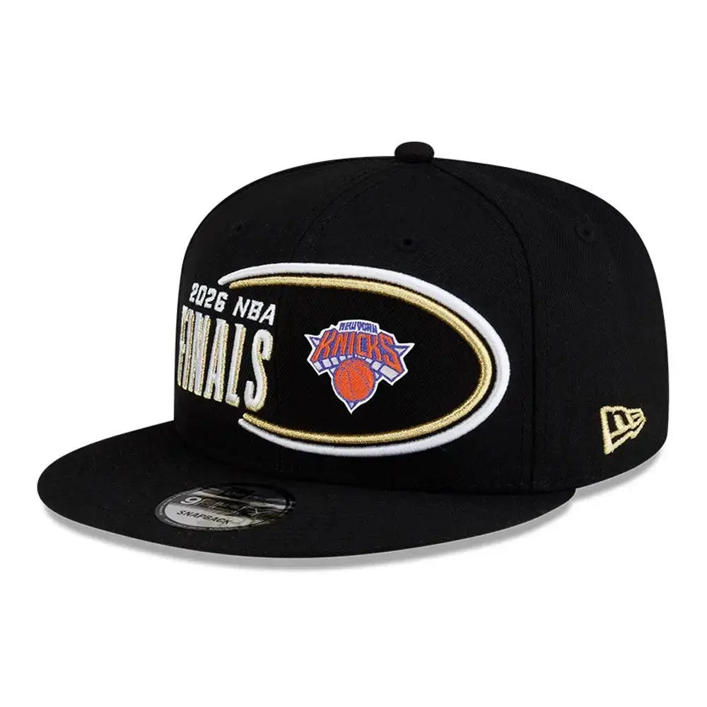 New York Knicks Black Team Color Basic NBA New Era 9FIFTY Snapback Hat Unisex Streetwear Hats Collector Style Headwear for Baseball and Urban Fashion Lovers - TikTok Shop