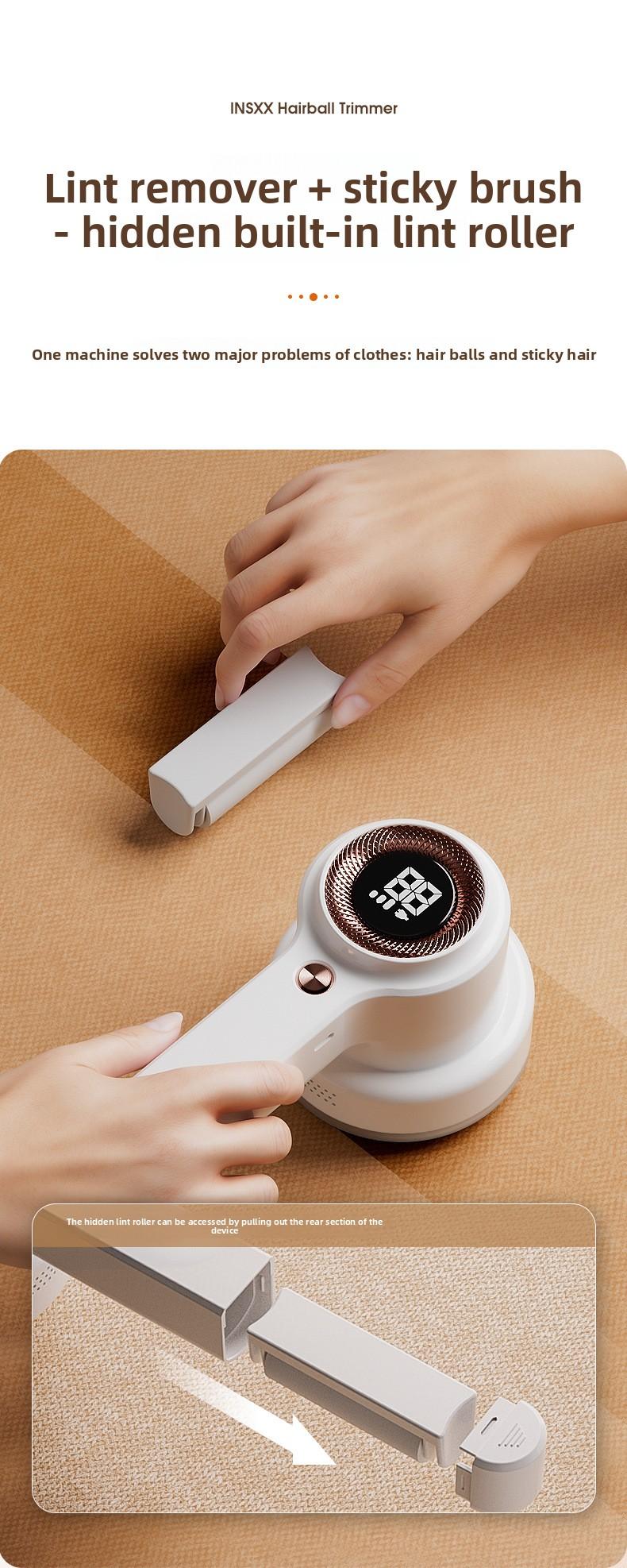 Electric Lint Remover Fabric Shaver, Portable Clothes Pill Fuzz Trimmer, Sweater Defuzzer for Clothing, Furniture and Fabric Care