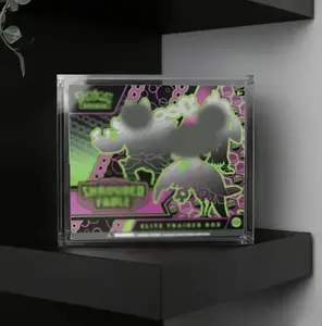 TikTok Viral ETB Booster Display Box,5MM-Heavy Duty Clear Acrylic ETB & Booster Card Storage Box,Must-Have ETB Storage for Collectors,Game Card Storage Box,Game Card Storage Box,Dustproof Anime Toploader Cards Display Box,Premium Booster Box Storage