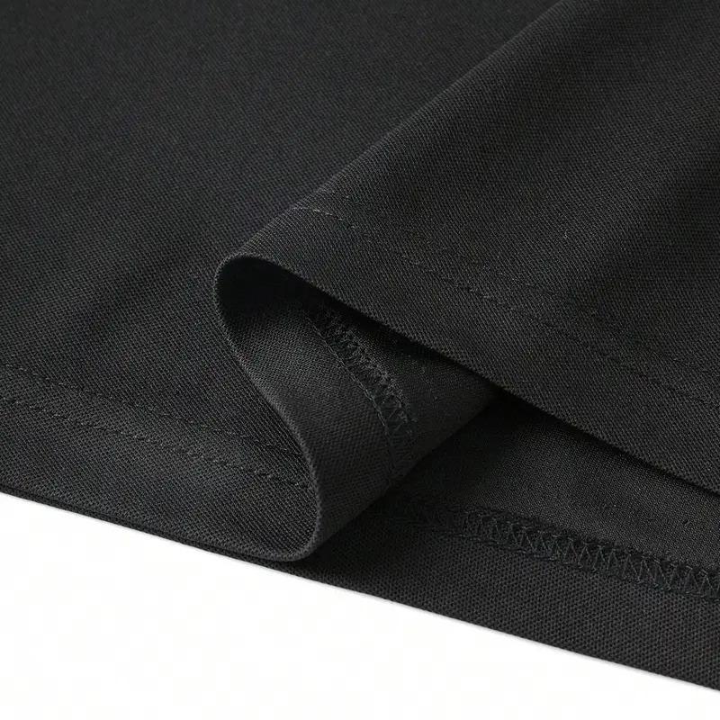 Trendy Oversized Cotton Tee Featuring Hasbulla Meme Design for Plus Size Men - Comfortable Crew Neck Shirt Perfect for All Seasons