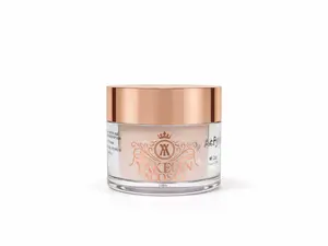 Yakelin Acosta Nude Acrylic Powder Cover 2oz – Self Leveling Nail Powder with Shimmer Effect for Nail Extensions & Natural Look 2 oz