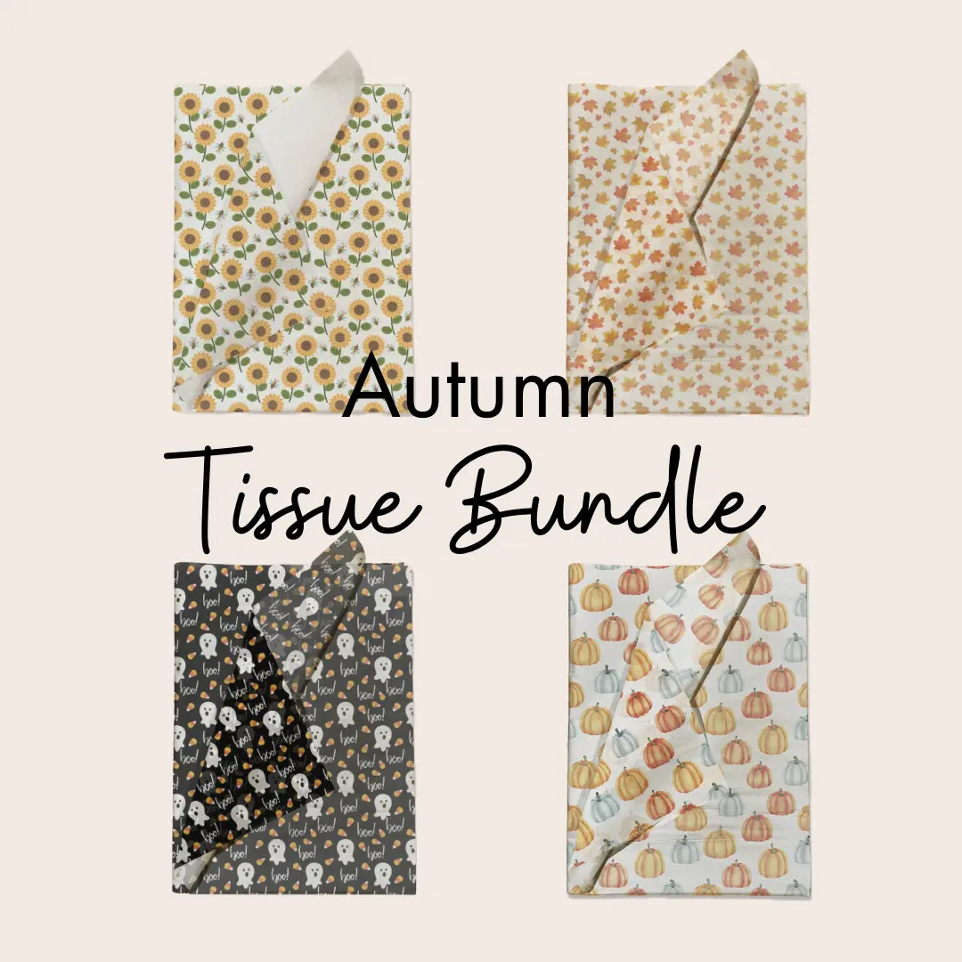 Autumn Variety Pack 20x30 Tissue Paper – Gift Wrapping & Boutique Packaging