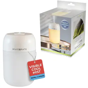 Humidifiers for Bedroom Large Room Home, Cool and Warm Humidifier for Plants Mist Desk Humidifiers Essential Oil Diffuser, Quiet Humidifier with Adjustable Mist, night light