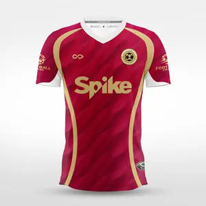 CIKERS Custom Required!Personalized Soccer Team Jersey, Custom Soccer Shirts Uniform with Name, Number, Team Badge, Gifts for Soccer Lovers "Go for Gold"