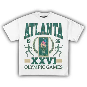 FEEGO 96 ATLANTA SUMMER GAMES CENTENNIAL VINTAGE VINTAGE UNISEX T-SHIRT