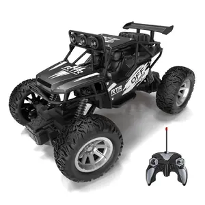 Remote Control Car Toy, 27MHz All-inclusive Radio Control High Performance Climbing Car, Front Wheel Shock Absorption LED Night Driving Toy Car, Rc Cars