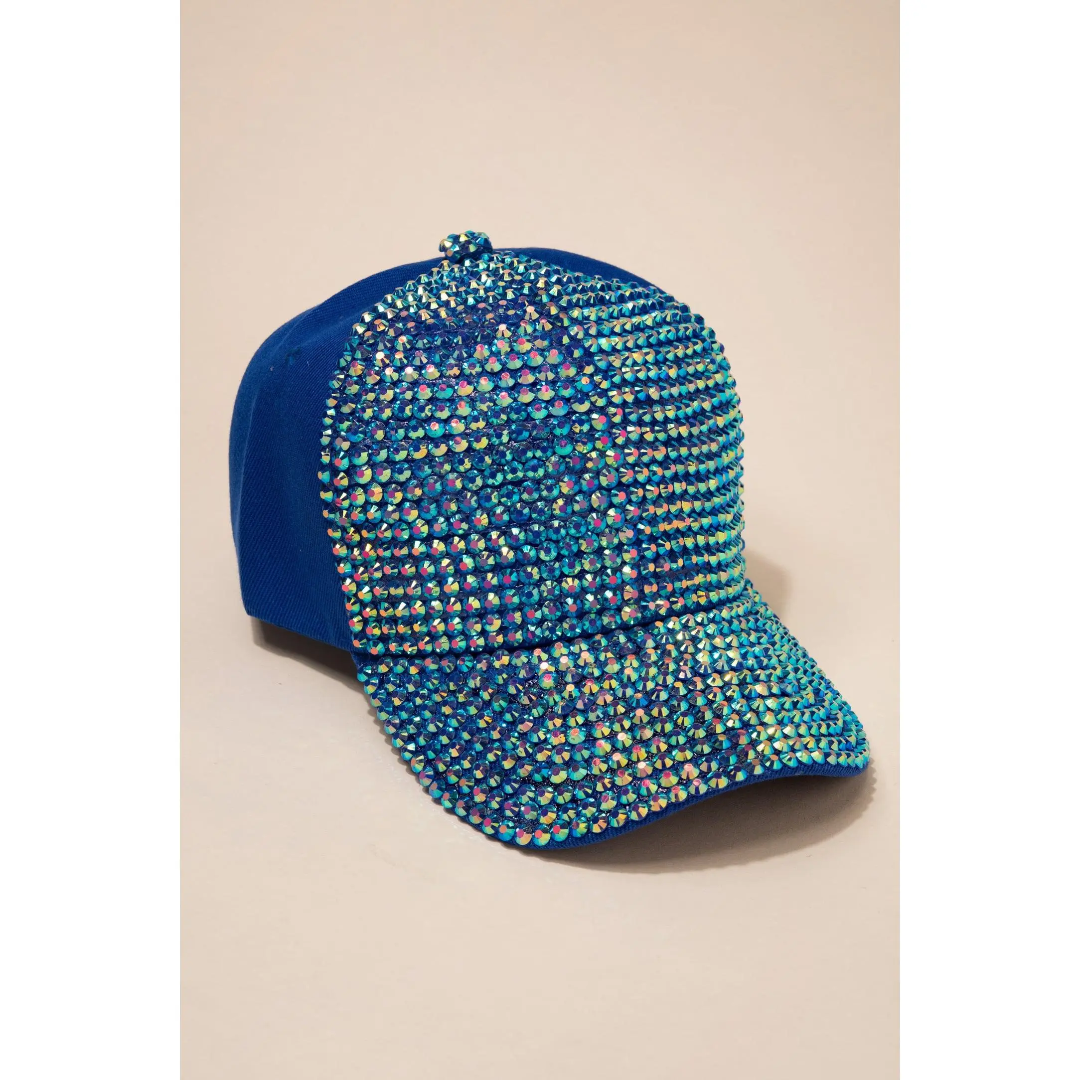 Women's Front Bejeweled Rhinestone Hat, Fashion Clothes Accessory, Hats For Women