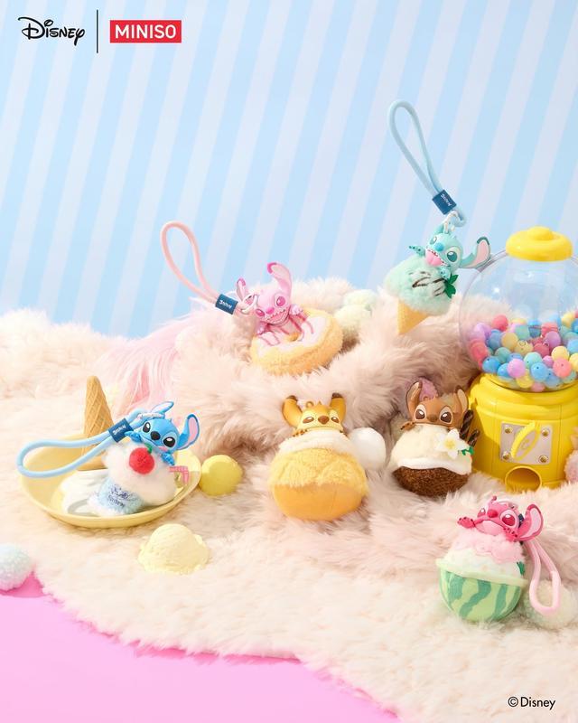 Disney Stitch Food Series Fragrance Blind Box Keychain – Cute Themed Vinyl Plush Toys,Scented Mystery Charm for Bags & Keys | Holiday,