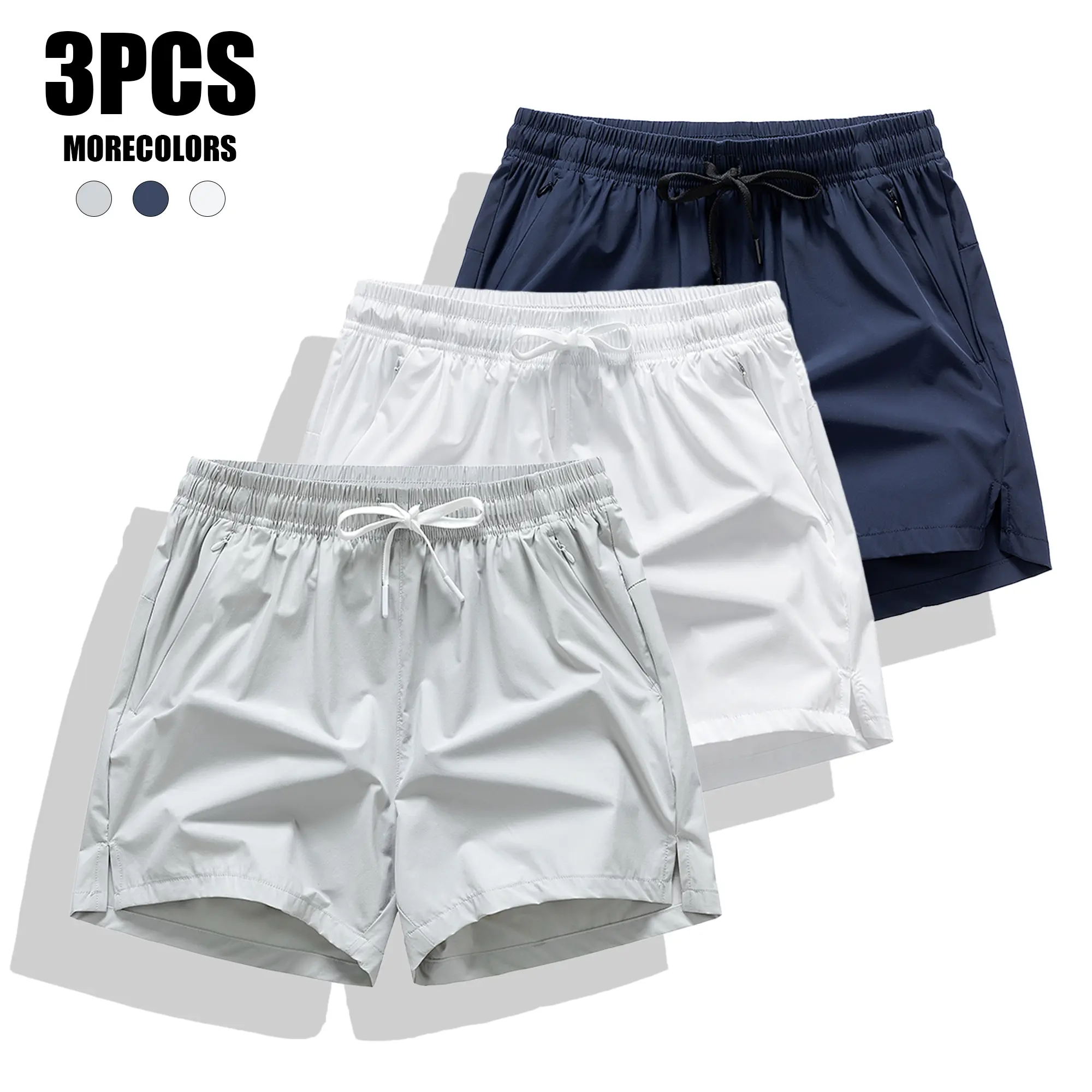 Off-white + White + Dark blue