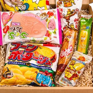 2 Pound Asian Snack Box - Japan Korean China Thailand Vietnam Assorted Sweets & Savory Snacks Gift Pack gift