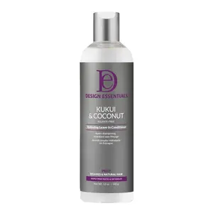 Design Essentials Kukui & Coconut Hydrating Leave-In Conditioner Sulfate-Free for Apres-Shampooing