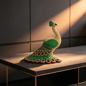 Peacock 3D Puzzle Building Block Creative Decoration, Birthday Halloween Valentine Christmas Gift, Perfect for Personal Use or Present