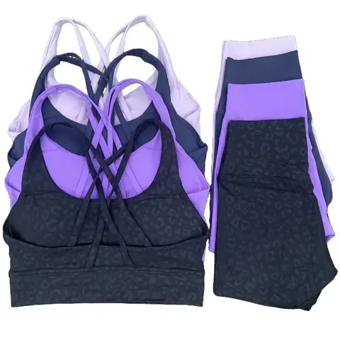 Yoga Clothes Set 2 Piece Gym Shorts Set Women Back Bra Waist Shorts Fitness Suit Running Workout Tracksuit Fathersdaygift white  gym  set  work  out  set casual fit tracksuit set Gray Seamless Waisted Yoga Shorts impact  bra asymmetrical skirt y gray long