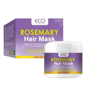 Rosemary Hair Mask 50g | Vitality Boosting, Replenishing & Anti-Frizz Hair Care Essence, Professional Deep Conditioning Treatment for Dry, Damaged Hair