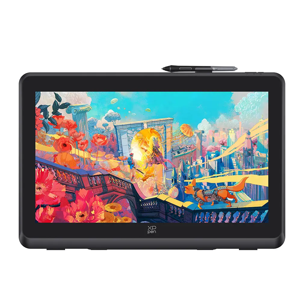 XPPen XP-Pen Artist 22 Plus Android Graphics Drawing Tablet 16384 Pressure 130% sRGB X3 Pro Stylus Fully Laminated Screen VESA 100mmx100mm Digital Art Software Compatible Portable