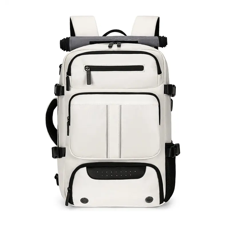 Multifunctional Large-Capacity Foldable Backpack, Waterproof and Wear-Resistant Laptop Bag for Outdoor Travel, Unisex