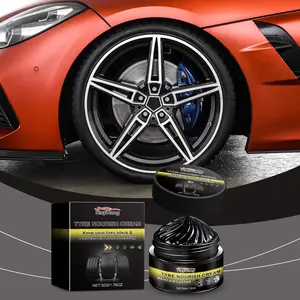 Car Tire Refurbishing Wax - Long-Lasting Dirt Protection, Tire Aging Prevention, Wheel Polishing and Renovation