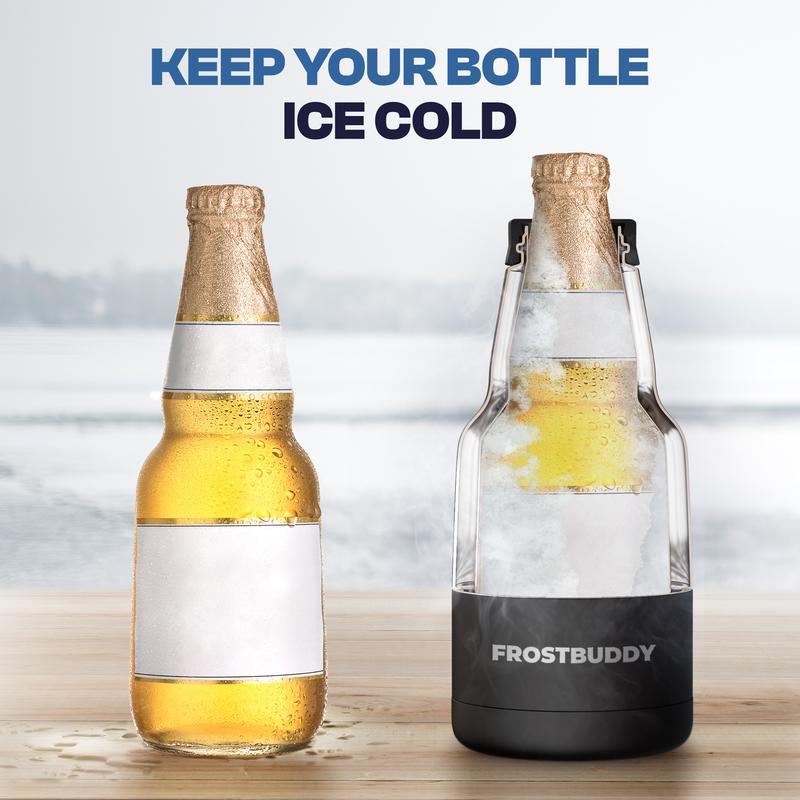 Chubby Buddy - Stainless Steel - Double Wall Vacuum Sealed - Glass Bottle Insulator