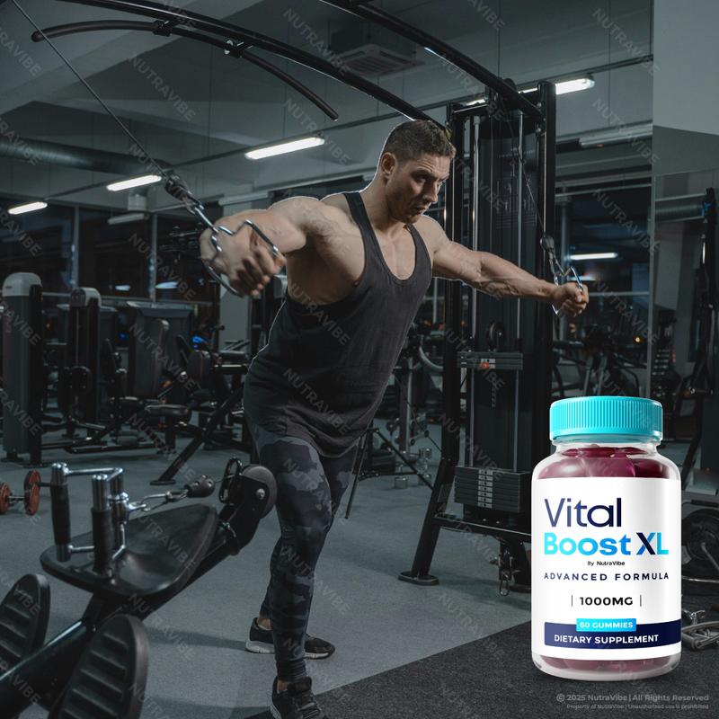 Vital Boost XL - Advanced Formula Gummies with Natural Ingredients for Health & Wellness