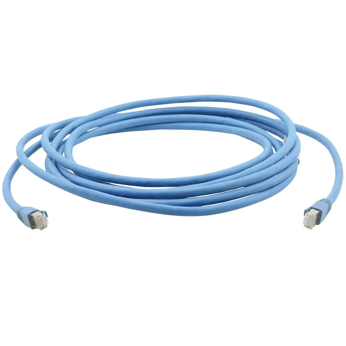 Kramer Electronics C-UNIKAT Four-Pair CAT6A U/FTP Video & LAN Cable Assembly for DGKat, HDBaseT and LAN Systems, 100', Blue