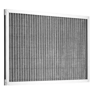 VEVOR 16x25x1 Aluminum Electrostatic Air Filter MERV 8 Actual 15.5x24.65x0.82