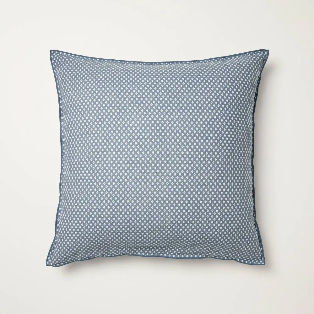 Block Pattern Euro Square Throw Pillow - Hearth & Hand with Magnolia